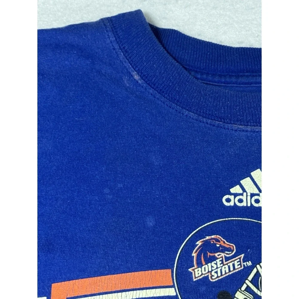 Boise State Broncos 2009-2010 Fiesta Bowl Perfect Season Adidas Long Sleeve S